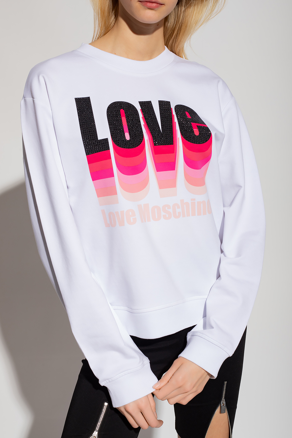 Mens moschino sweatshirt outlet sale